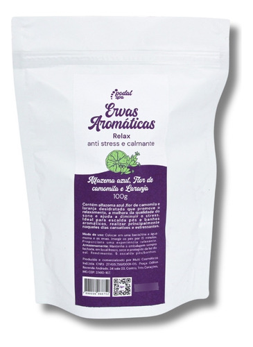 Ervas Aromáticas Relax - Escalda Pés