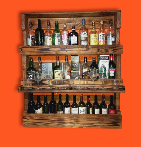 Botellero Bar Con Barra