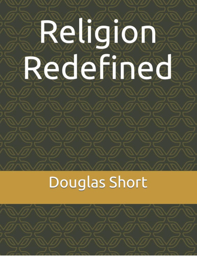 Libro Religion Redefined -inglés