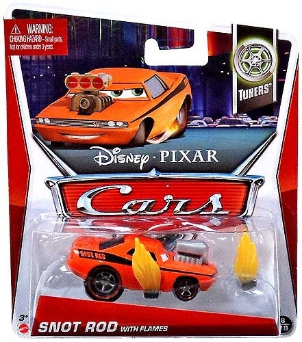Disney Pixar Cars, Estornudos (snot Rod) Con Flamas