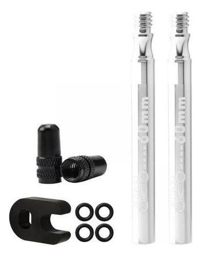 4 Presta Value Extender F / V Values De Tubo De Extensión