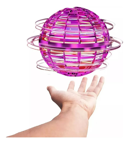 Pelota Voladora Flynova Pro Luz Rgb  Flying Ball