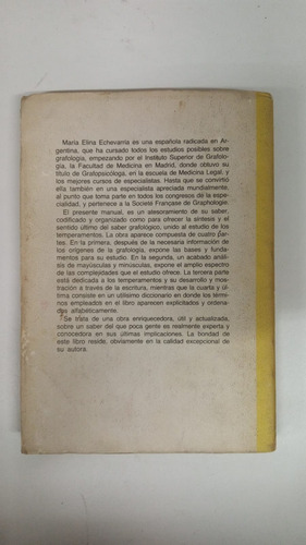 Grafologia Practica - Maria Elina Echevarria - Central