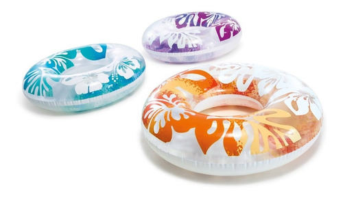 Flotador Inflable Colores Diseño Aloha Intex 59251