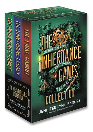 Inheritance Games Collection, de Barnes, Jennifer. Editorial LITTLE BROWN YOUNG READERS, tapa dura en inglés, 2022