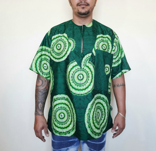 Imagem 2 de 4 de Blusa Bata Masculina Tecido Eduardo