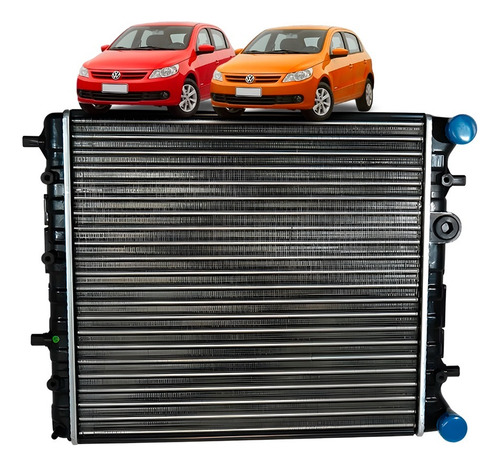 Radiador P/ Gol G5 G6 Sem Ar 2009 2010 2011 2012 2013 2014