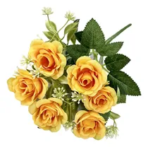 Comprar Ramo De Flores Simulado F 6 Para Fiesta Del Día De La Madre 