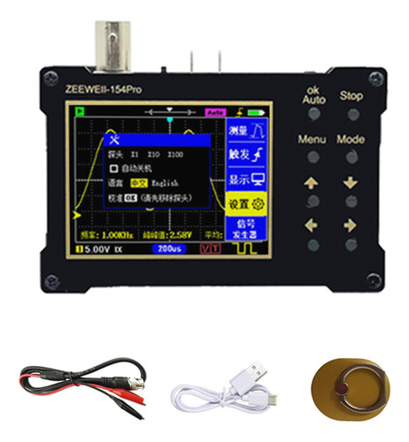 Osciloscópio Digital Zeeweii Dso154pro Com Largura De Banda