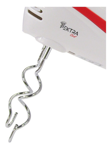 Imagen 4 de 10 de Batidora De Mano Electrica Pektra 300w 5v Mezcla Amasa Batir