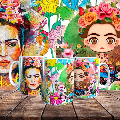 Imagen 1 de 1 de Taza Personalizada Diseño Frida 104