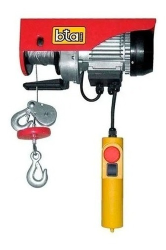 Aparejo Electrico 100/200kgs Con Cable Acero Bta 903003