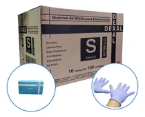 Comprar Guantes De Nitrilo Descartables Violeta Cajon X1000 Xs S M L