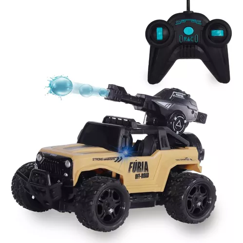 Carro Controle Remoto Monster Truck Recarregável - Polibrinq - Ideal  Presentes