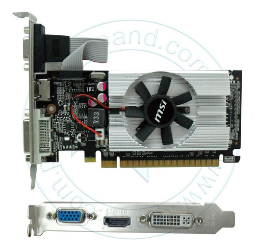 Imagen 1 de 1 de Tarjeta De Video Msi Nvidia Geforce 210 1 Gb Ddr3 De 64 B...