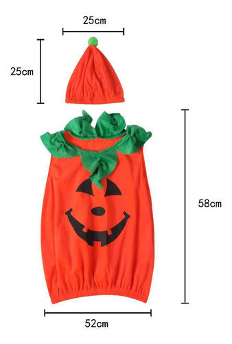Disfraz De Calabaza Para Halloween Para Niños