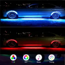 Comprar Luz De Atmósfera Impermeable Del Chasis Rgb Automotriz