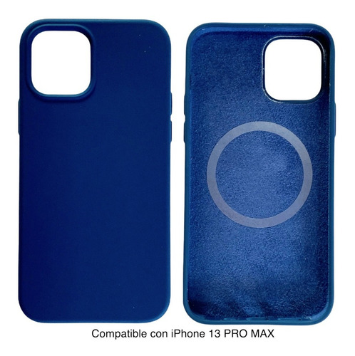 Imagen 2 de 10 de Funda Para iPhone Magsafe Magnética Silicona Case Protector