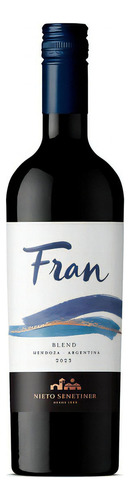 Vino Tinto Fran Blend Nieto Senetiner X 750 Ml Pack X2
