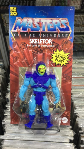 Skeletor Retro Play Master Of The Universe - Original
