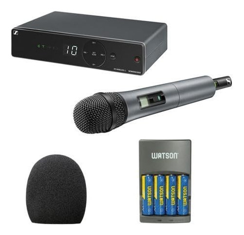 Set Vocal Sennheiser Xsw 1-825-a Uhf Con Micro Dinamico E..