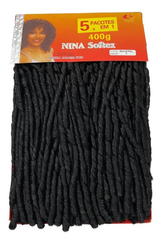 Cabelo Nina Softex 400g Original Crochet Braids + Brinde