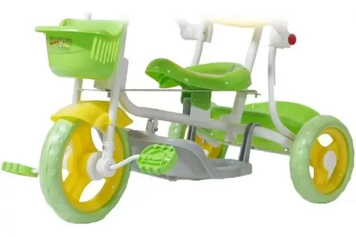 Triciclo Infantil Empurrador Passeio Motoca Cobertura Sol