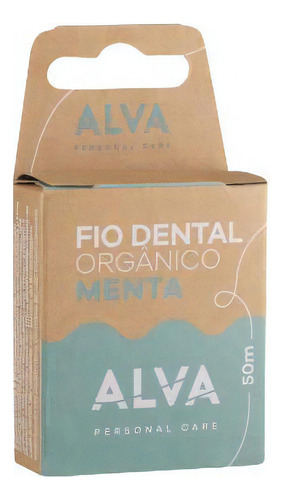 Kit 2x: Fio Dental Ecológico Menta Alva 50m