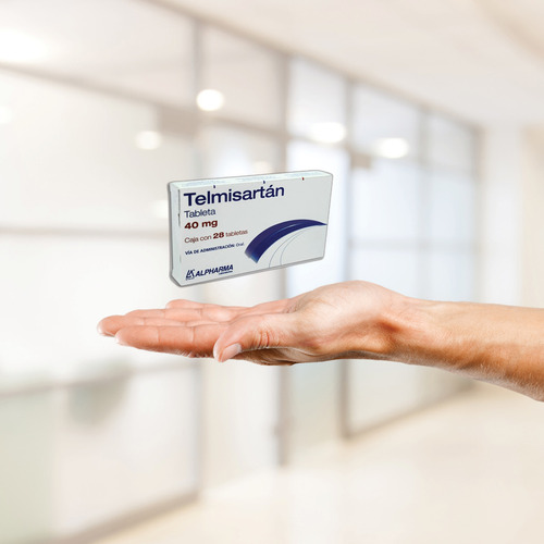 Telmisartan Alpharma 40mg C/28 Tabs Pack P2