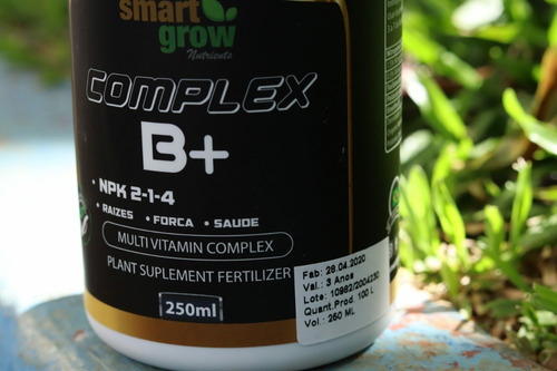 Imagem 4 de 5 de Fertilizante Smartgrow Complex B+ 250ml Mais Saúde