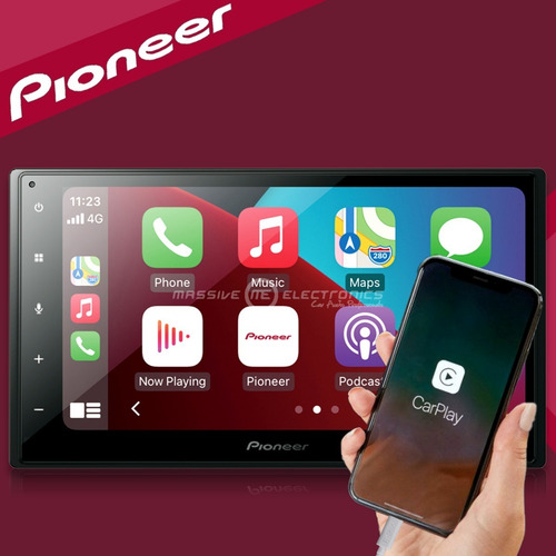 Pantalla Pioneer Dmh-1700nex Carplay Androidauto Usb Bt