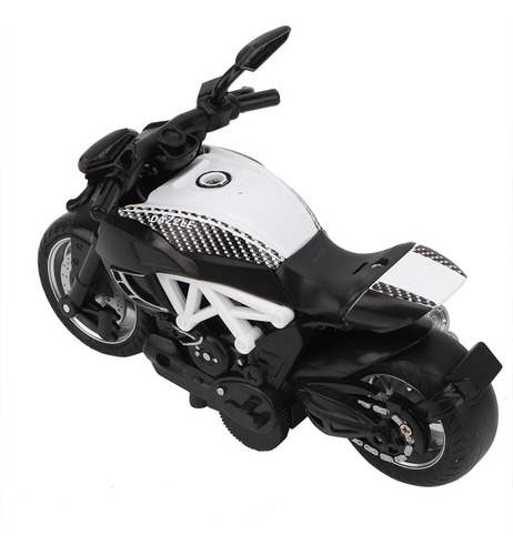 Aleación Moto Modelo Juguete Motocicleta Eléctrica Luz Músic