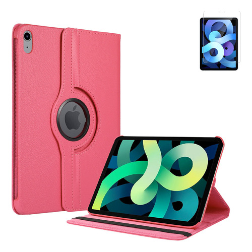 Funda 360º Compatible Con iPad Air 4 5 Gen + Vidrio Templado