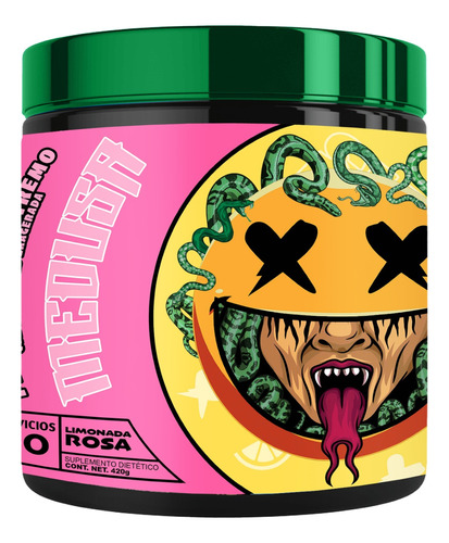 Medusa (pre-entreno Extremo) Limonada Rosa 420g