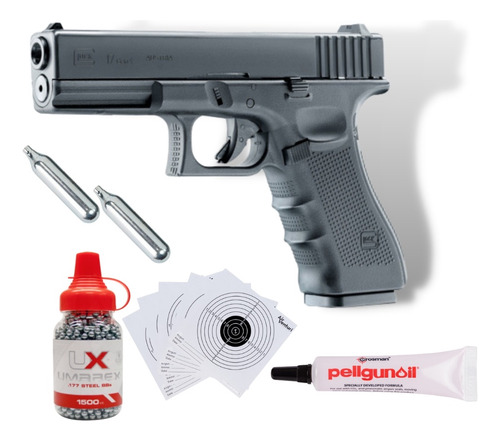 Glock 17 Gen 4 Blowback Airsoft Co2 Bbs 4.5mm Xchws P