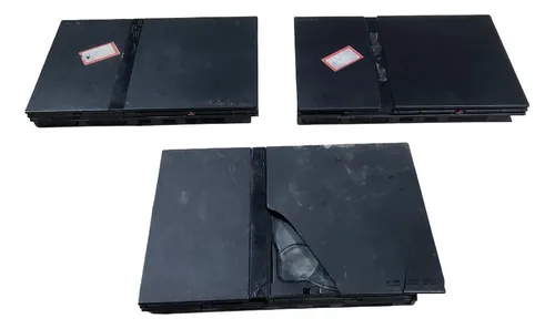comprar Lote Com 3 Playstation 2 Com Defeito Leia Bem Em Obs. M1!!!