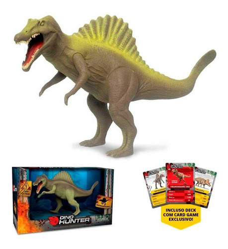 Dinossauro Espinossauro Jurassic Mielle Verde - B316