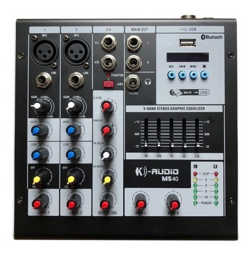 Mesa Kadosh  Ms40 4 Canais K-audio