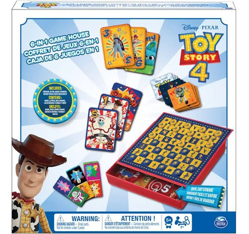 Juego Caja De 6 Juegos En 1 Toy Story (6052357)
