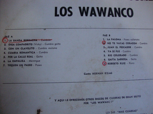 Vinilo Los Wawanco Coronacion De La Cumbia Aaaaaa C4