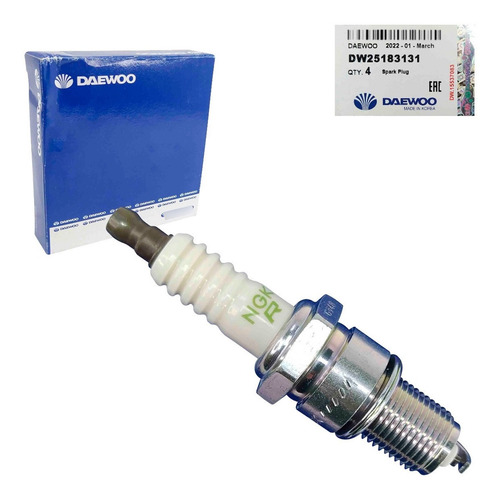 Imagen 5 de 7 de Bujia Daewoo Bpr5e Spark 2005 2006 2007 2008 Original