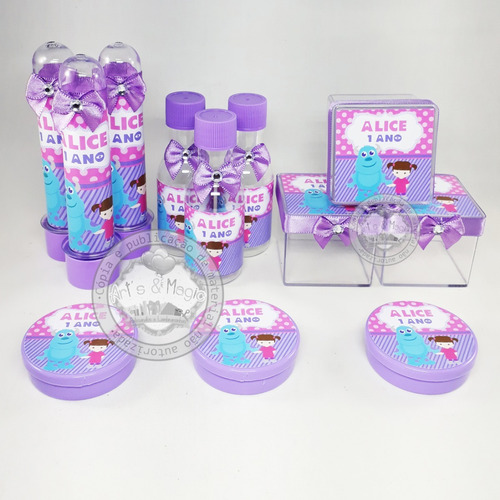 Imagem 1 de 2 de Lembrancinhas Personalizadas Boo Monstros S.a