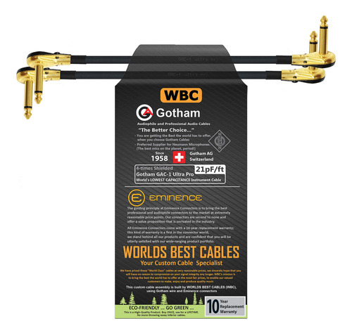 2 Unidad  15  Gotham Gac-1 Ultra Pro Low-cap 21pf Ft Efecto