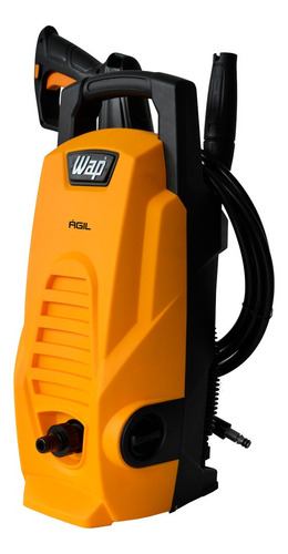 Imagem 3 de 4 de Lavadora de alta pressão Wap Ágil 1800 amarela e preta com 1300psi de pressão máxima 220V