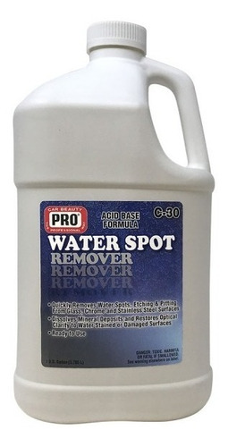 2x Limpiador Removedor  De Marcas De Agua Y Lluvia Acida, Water Spot Remover 946 Ml