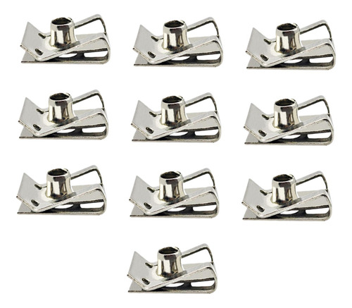 5 X 10 Uds Clips Tipo U Con Rosca Tipo U Tuerca De Sujeción