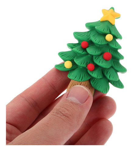 Abalorios Magnéticos De Navidad Para Nevera, 5 Unidades