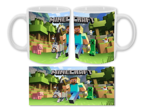 Mug Pocillo Taza Minecraft Game Juego Personalizado