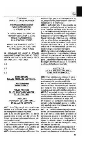 Legislación Especializada Penal De Nuevo León 2025. Código Penal. Código Nacional De Procedimientos Penales