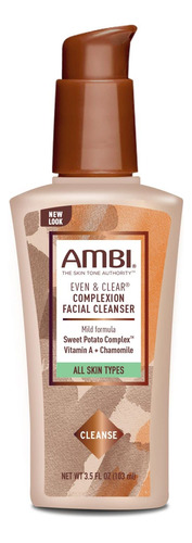 Ambi Even & Clear - Limpiador Facial Para Tez, Para Hombres